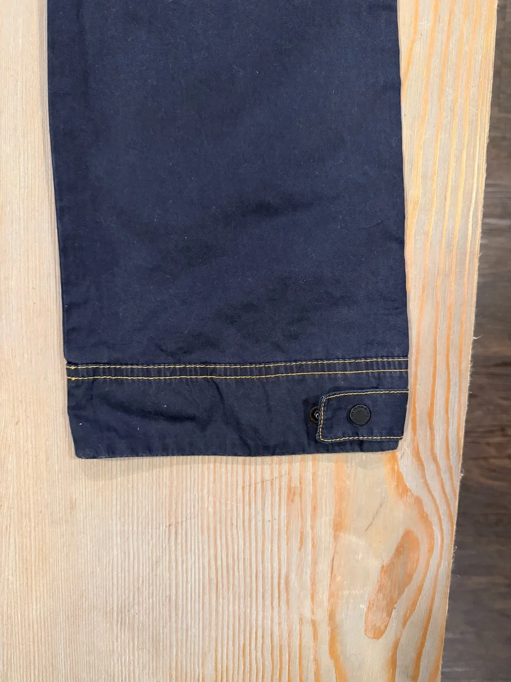 Burberry Boy’s Midnight Cargo Pants with Contrast Stitching